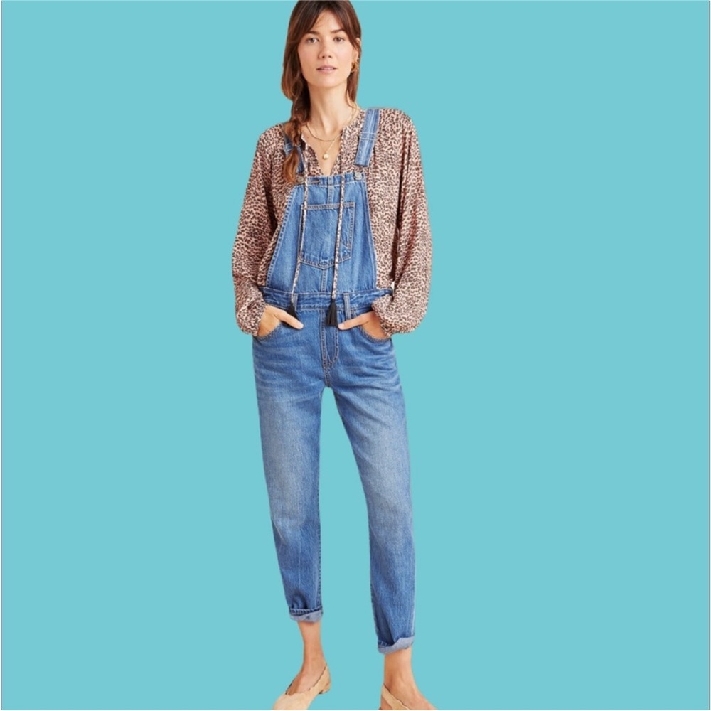Levi’s Jean Overalls Tapered Leg at Anthropologie